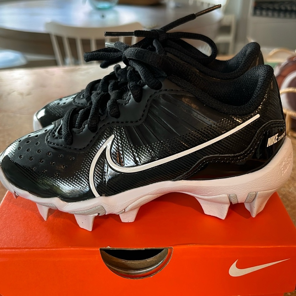 Nike child size baseball cleats size 10c